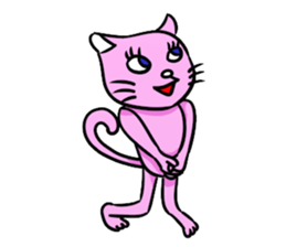 Soliloquy of the cat ver.2 sticker #2794102