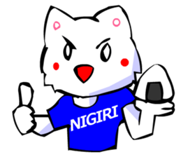 Commonly Used Word T-Shirt Wearing Cat 4 sticker #2794124