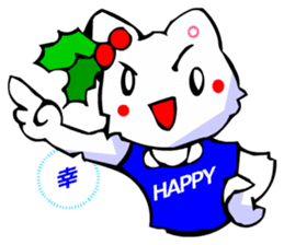 Commonly Used Word T-Shirt Wearing Cat 4 sticker #2794143