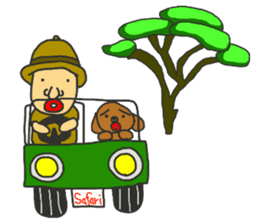 Safari Park(None dare words) sticker #2794481