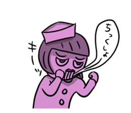 Feeling of the nurse sticker #2794671