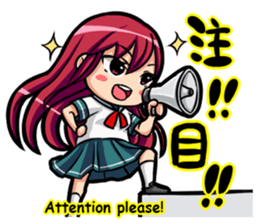 Here we come! Prefects and Head Girl sticker #2794823