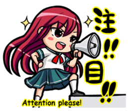 Here we come! Prefects and Head Girl sticker #2794823