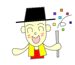 Magic man sticker #2794979