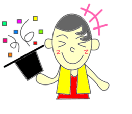 Magic man sticker #2794983