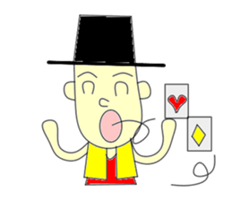 Magic man sticker #2794991