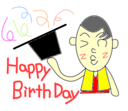 Magic man sticker #2794992