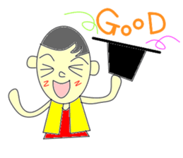 Magic man sticker #2795009