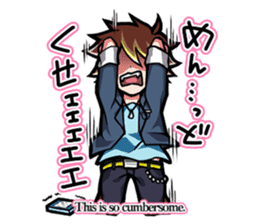 "Read"Chat battle between boys and girls sticker #2795113