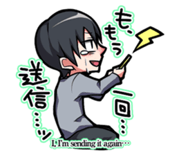 "Read"Chat battle between boys and girls sticker #2795114