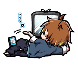 "Read"Chat battle between boys and girls sticker #2795117