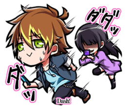 "Read"Chat battle between boys and girls sticker #2795137