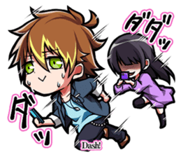 "Read"Chat battle between boys and girls sticker #2795137