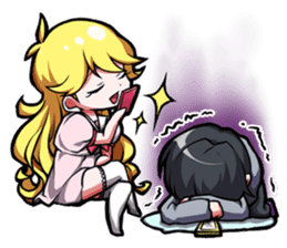 "Read"Chat battle between boys and girls sticker #2795138