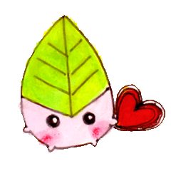 Leaves of fairy Leafwa