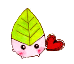 Leaves of fairy Leafwa sticker #2795179