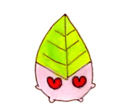 Leaves of fairy Leafwa sticker #2795180