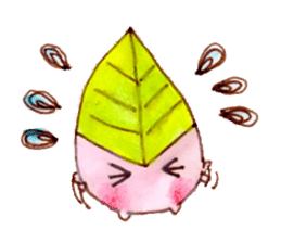 Leaves of fairy Leafwa sticker #2795181