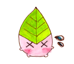 Leaves of fairy Leafwa sticker #2795182
