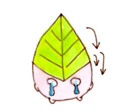 Leaves of fairy Leafwa sticker #2795185