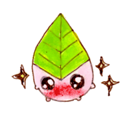 Leaves of fairy Leafwa sticker #2795186