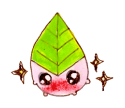 Leaves of fairy Leafwa sticker #2795186