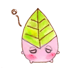 Leaves of fairy Leafwa sticker #2795189