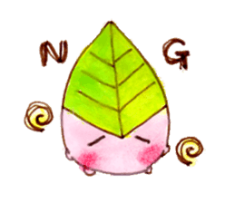 Leaves of fairy Leafwa sticker #2795192