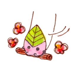 Leaves of fairy Leafwa sticker #2795198