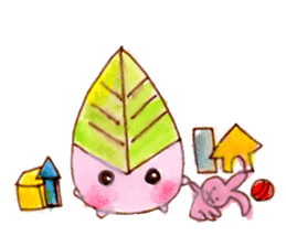 Leaves of fairy Leafwa sticker #2795199