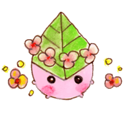 Leaves of fairy Leafwa sticker #2795200