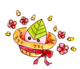 Leaves of fairy Leafwa sticker #2795205