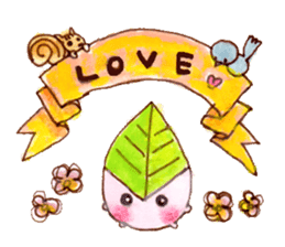 Leaves of fairy Leafwa sticker #2795206