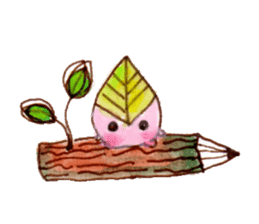 Leaves of fairy Leafwa sticker #2795212