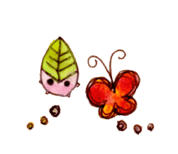 Leaves of fairy Leafwa sticker #2795214