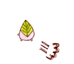 Leaves of fairy Leafwa sticker #2795218