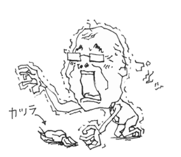 Nice bald head Guy TAKEO sticker #2795346