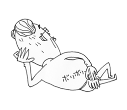 Nice bald head Guy TAKEO sticker #2795356