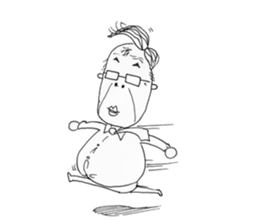 Nice bald head Guy TAKEO sticker #2795361