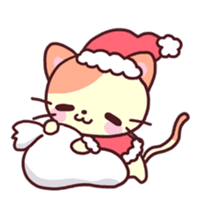 Merry Cats Christmas! sticker #2795597