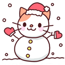 Merry Cats Christmas! sticker #2795600