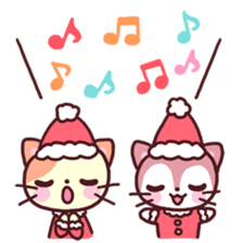 Merry Cats Christmas! sticker #2795606
