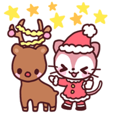 Merry Cats Christmas! sticker #2795611