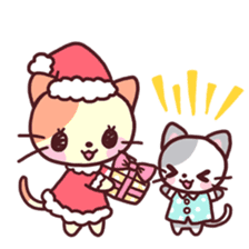 Merry Cats Christmas! sticker #2795619