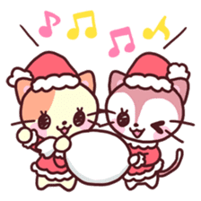 Merry Cats Christmas! sticker #2795622