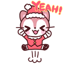 Merry Cats Christmas! sticker #2795626