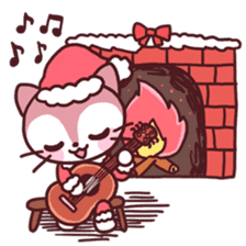 Merry Cats Christmas! sticker #2795629