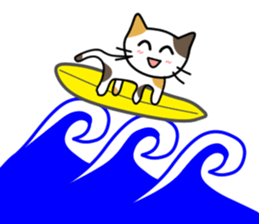 A pictographic sticker. Expressive cat. sticker #2795828