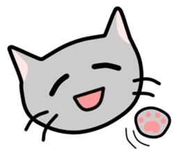 A pictographic sticker. Expressive cat. sticker #2795834