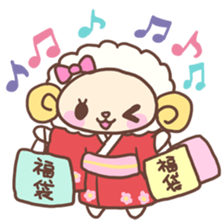 Happy Sheep New Year! sticker #2795885